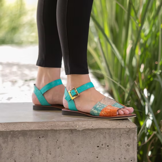 Sandalia Cuero Colores