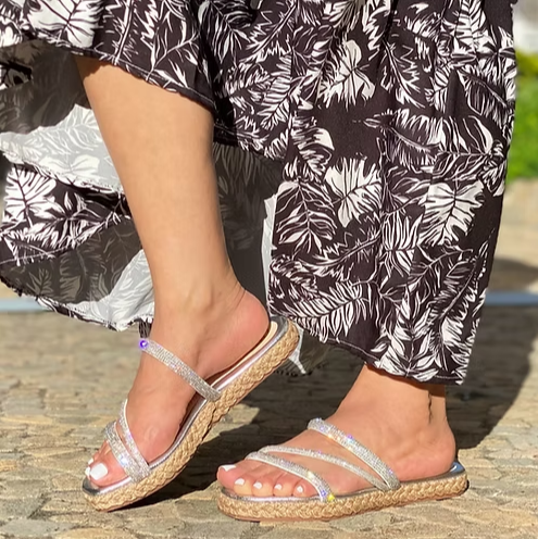 Sandalia Brillo Celestial