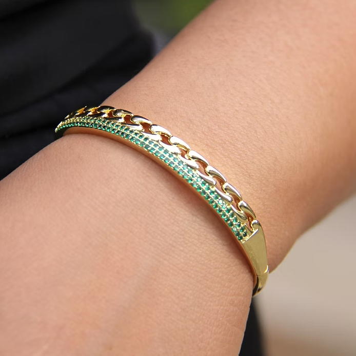 Brazalete Green Golden