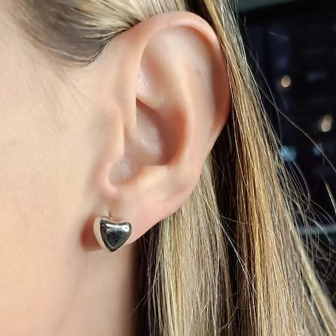 Topos Plateados Corazón