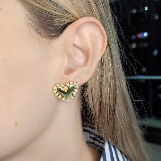 Topos Corazón Perlita