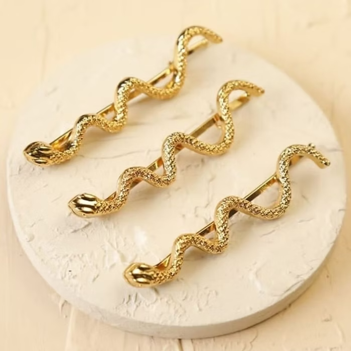 Hair clips Serpiente