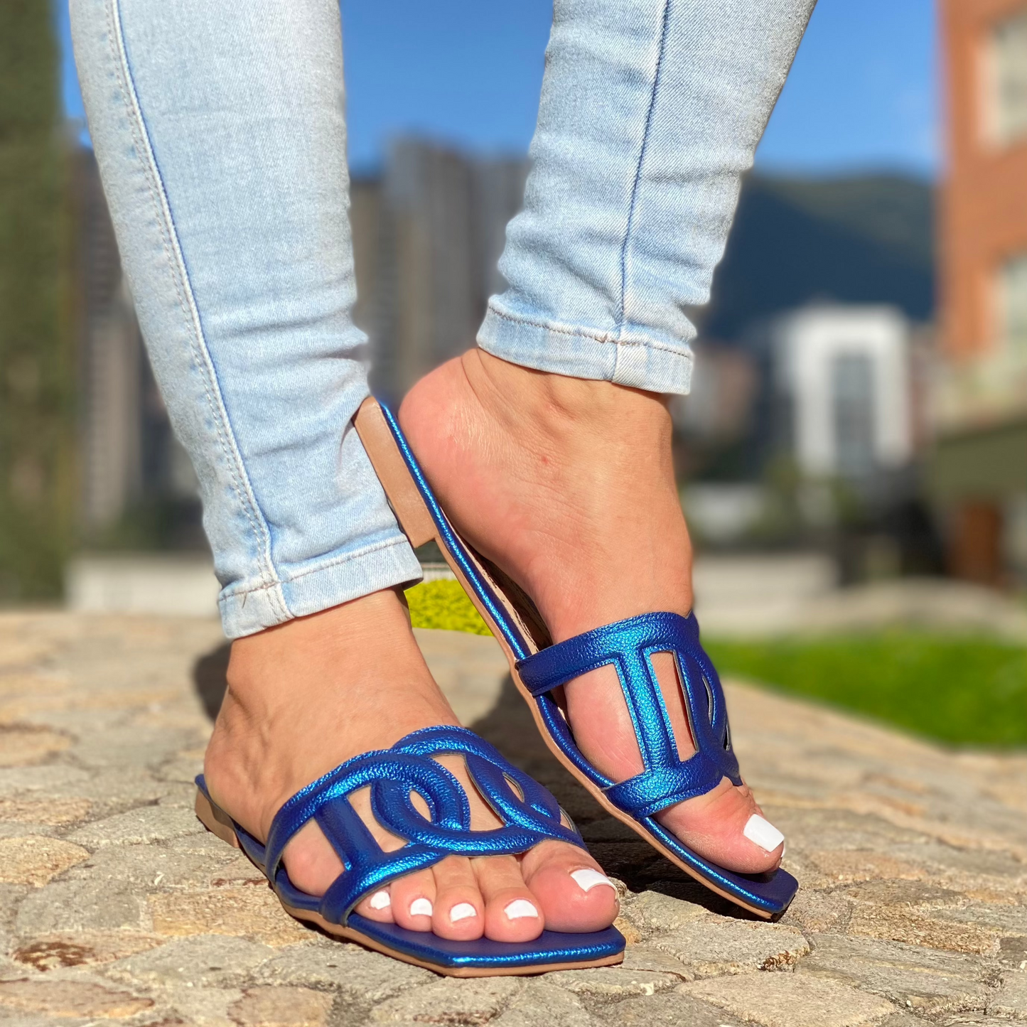 Sandalia Plana Enlace