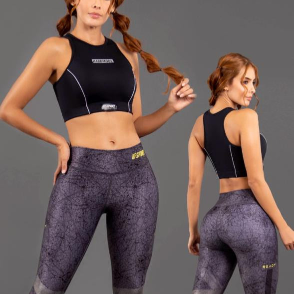 Top Deportivo Negro Hardmode