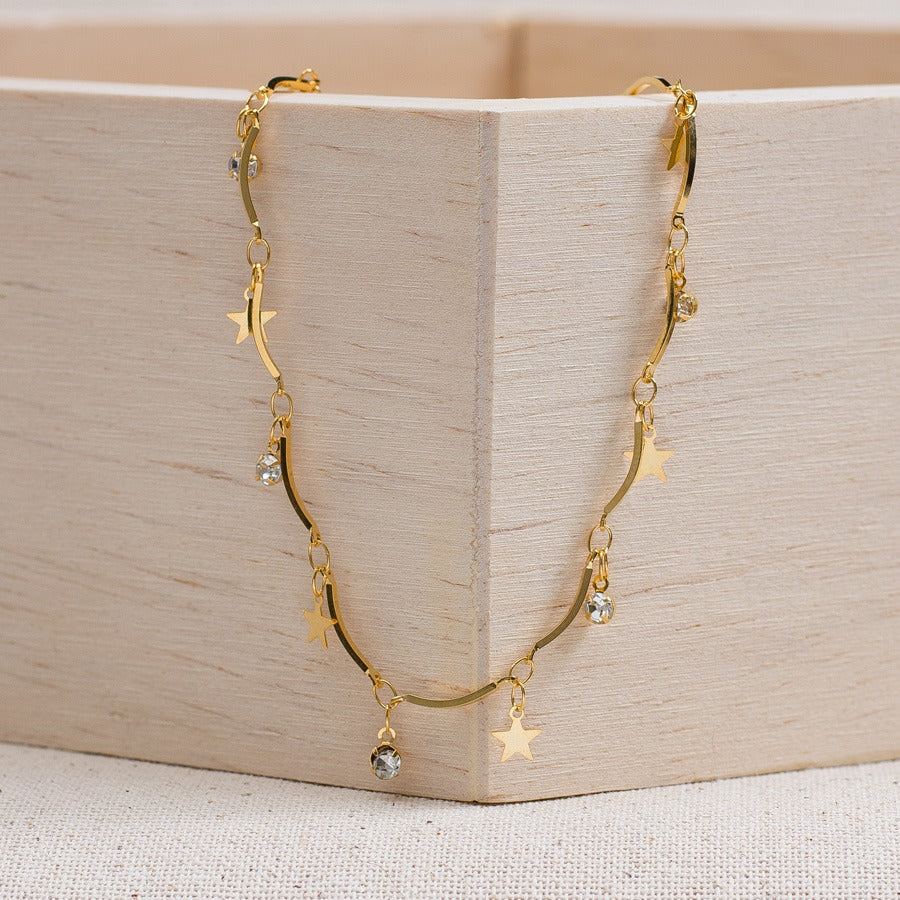 Tobillera estrellitas