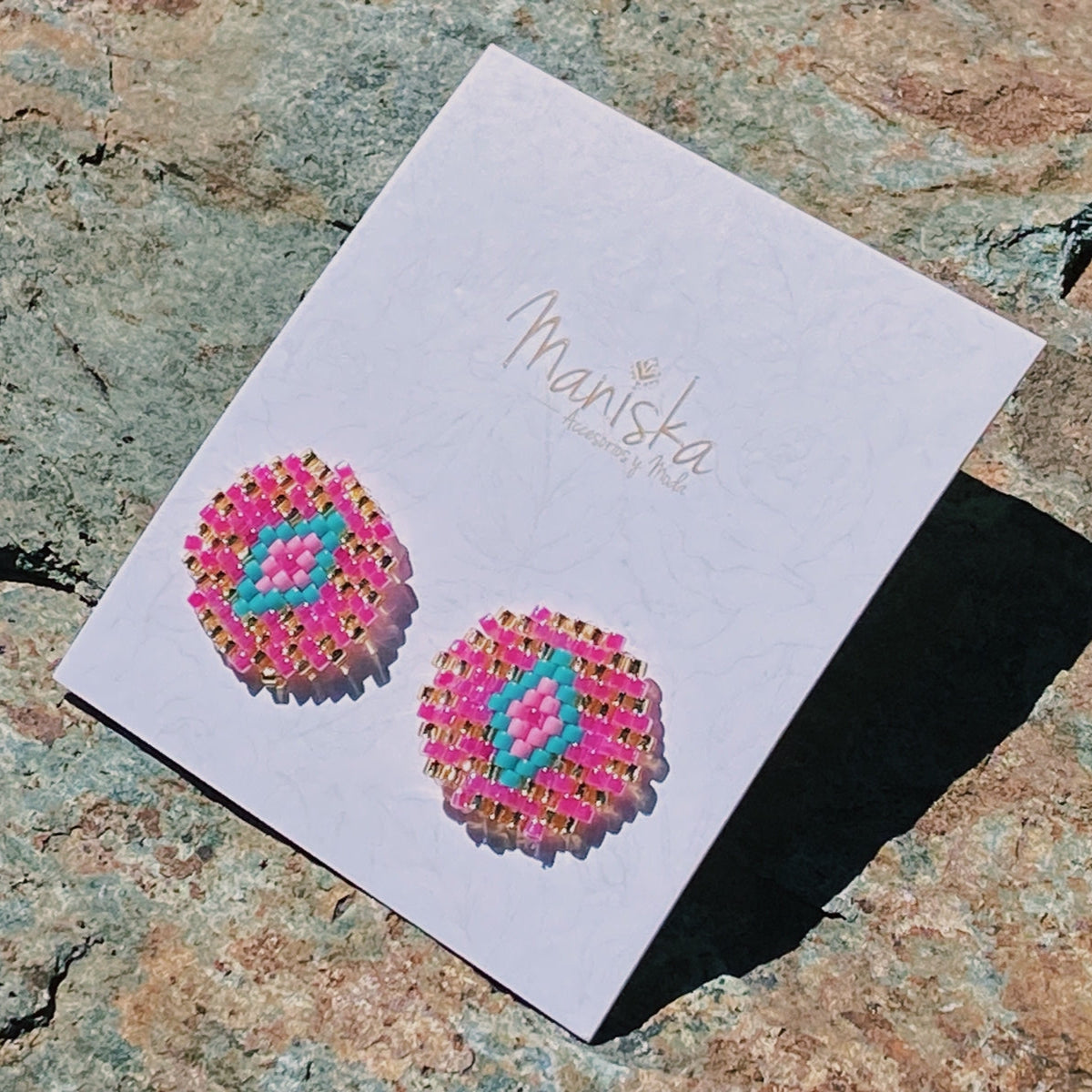 Aretes Tejidos