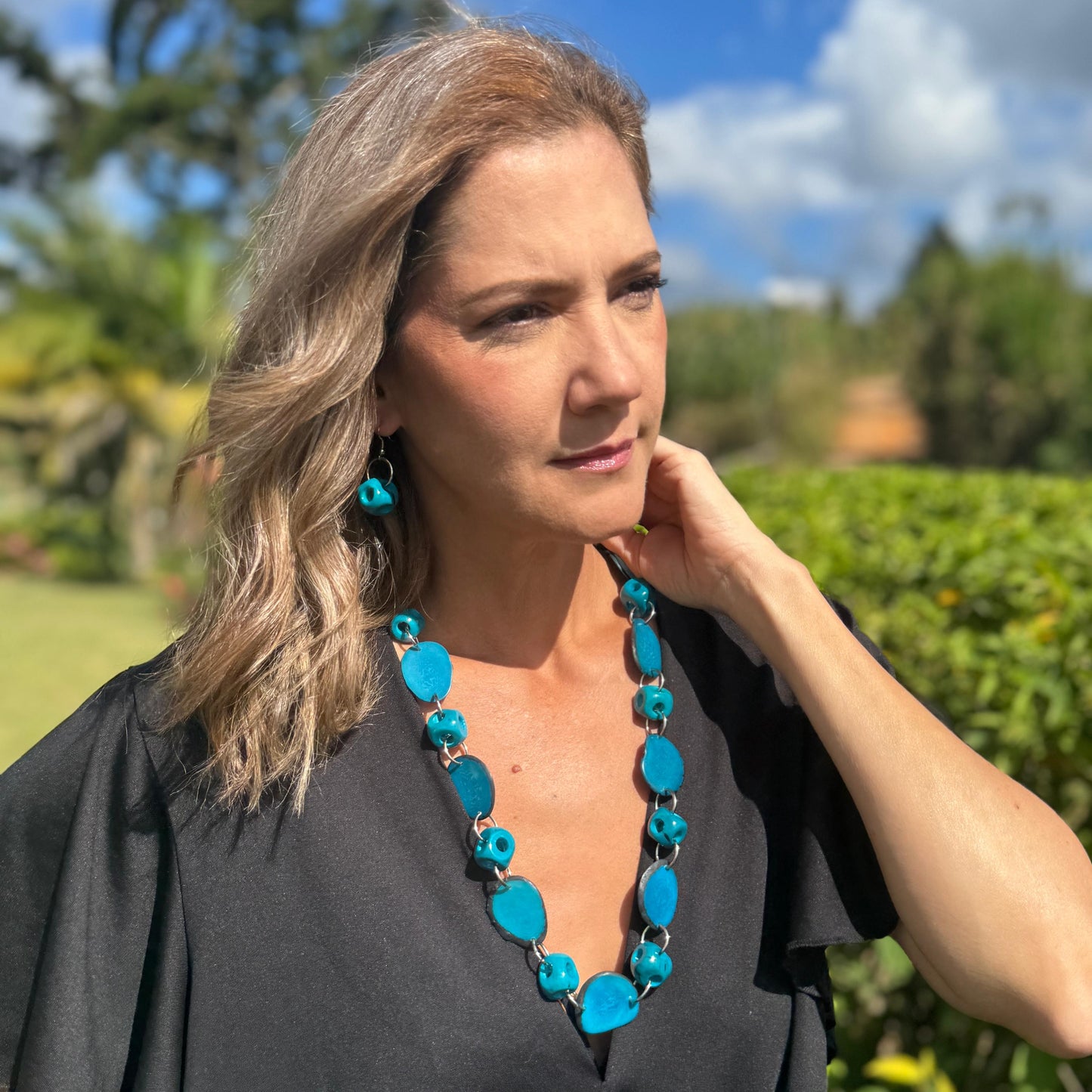 Collar Azul Turquesa