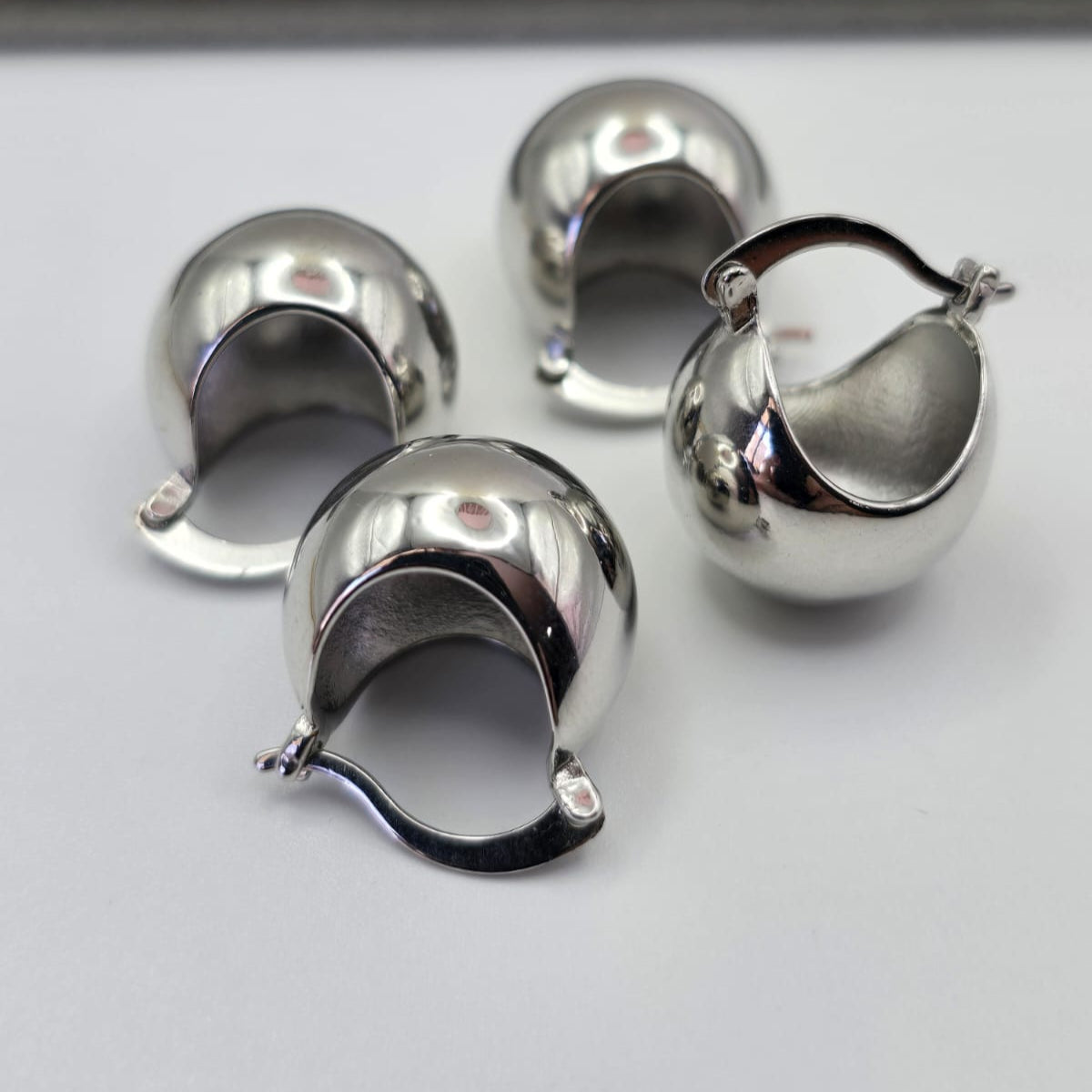 Arete Plateado