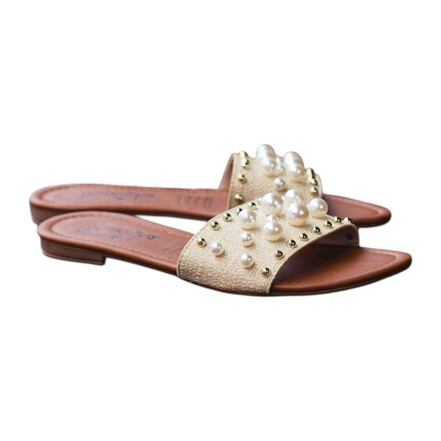 Sandalias Perla Beige
