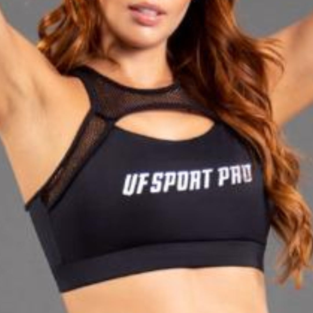 Top Deportivo Negro Cruzado