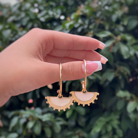 Candongas Baño en Oro