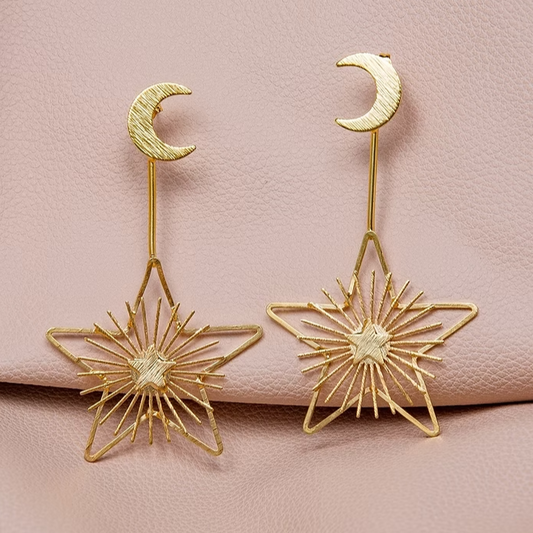 Aretes luna