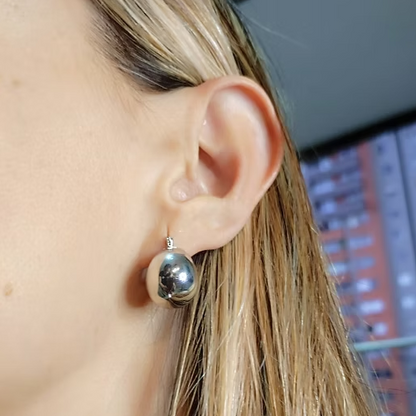 Arete Plateado