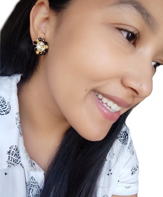Topo Negro Flor