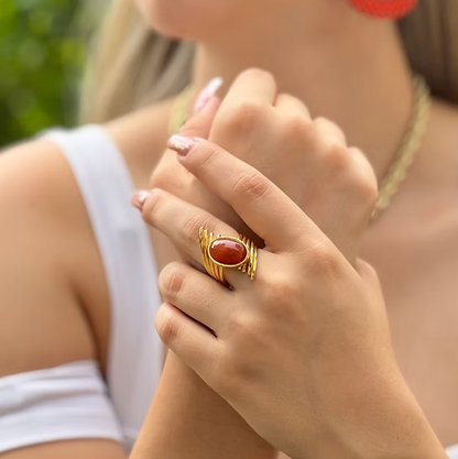 Anillo Piedra Natural