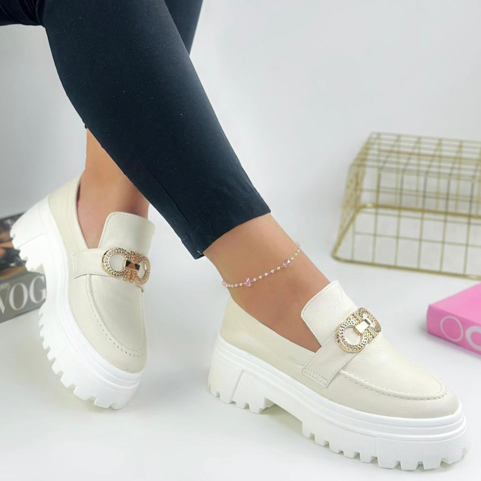 Mocasines Talco Hebilla