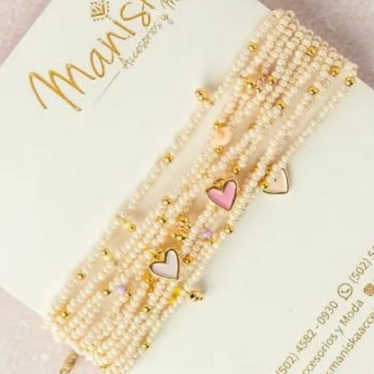 Pulseras Multiples Mostacilla