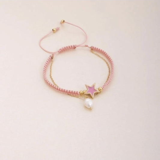 Tobilleras Estrella Perla