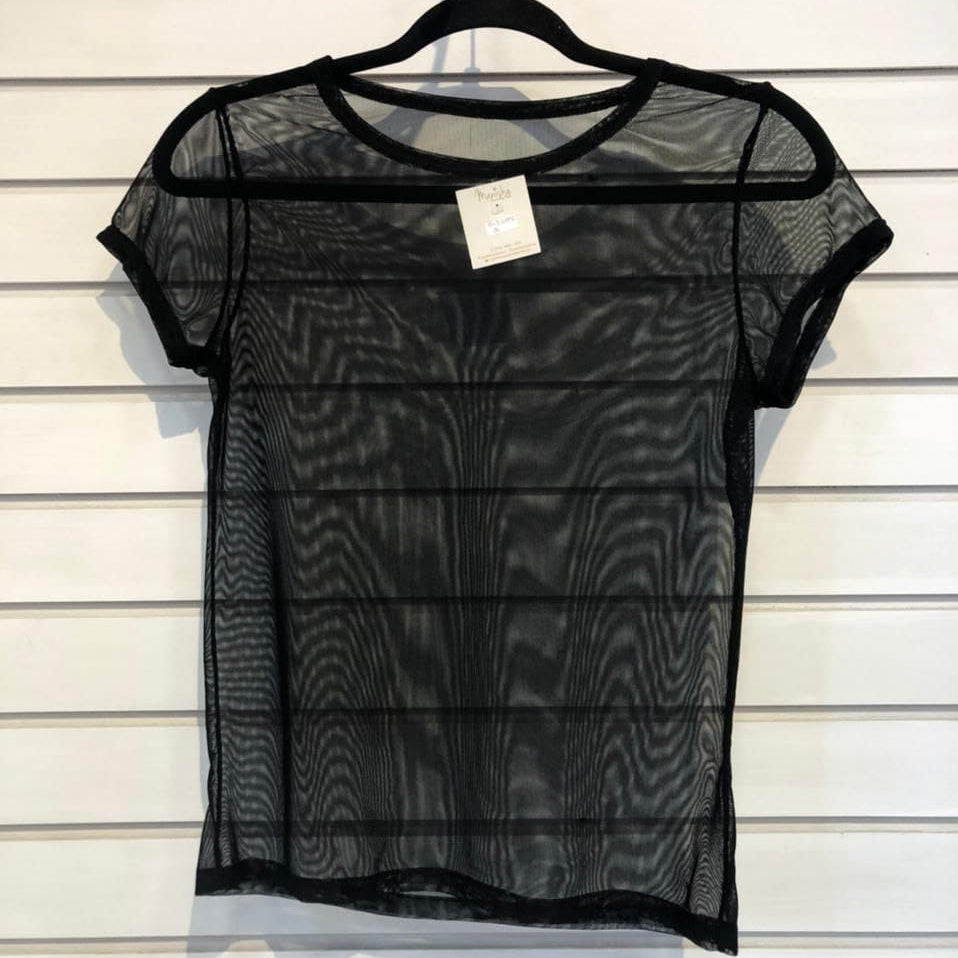 Camiseta malla manga corta