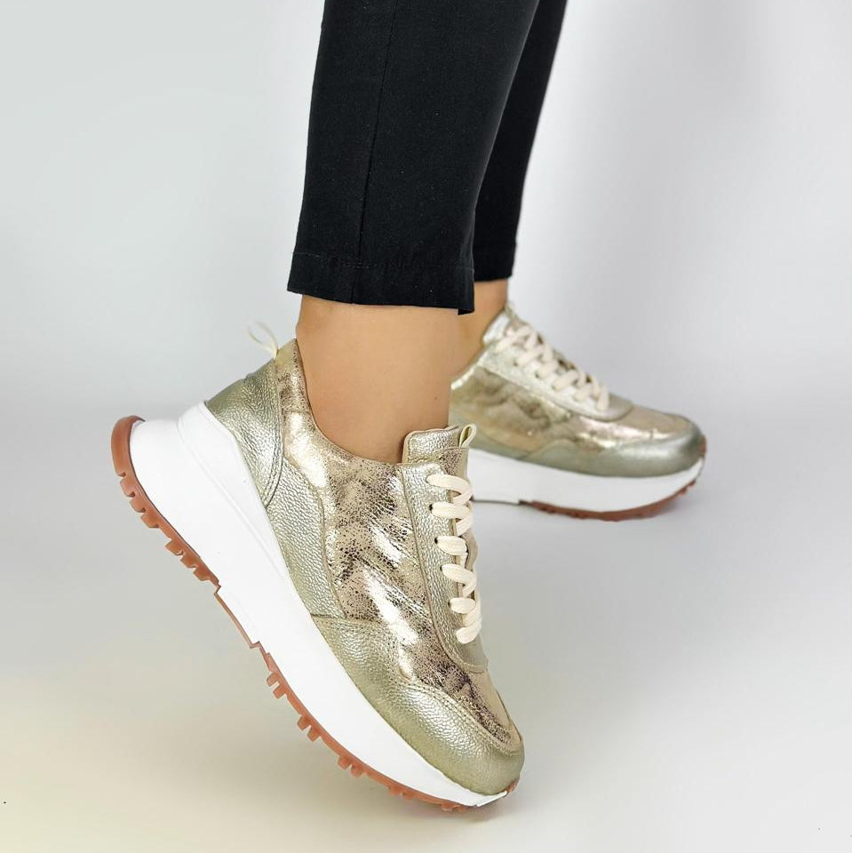 Tenis Champan-Dorado