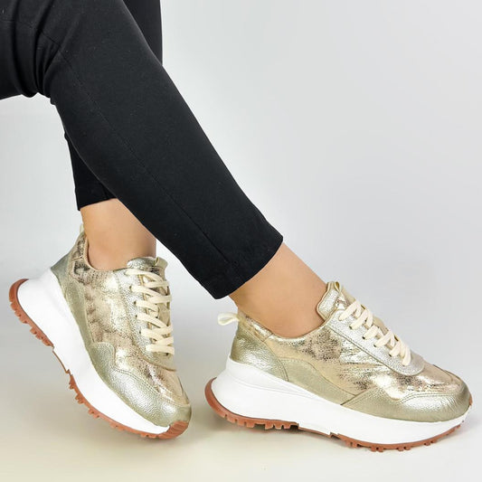 Tenis Champan-Dorado