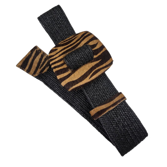 Cinturón Animal Print Tigre Camel