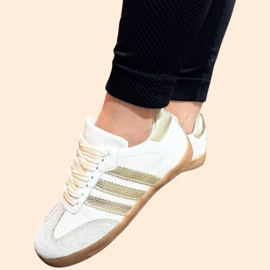Tenis Dorados Samba
