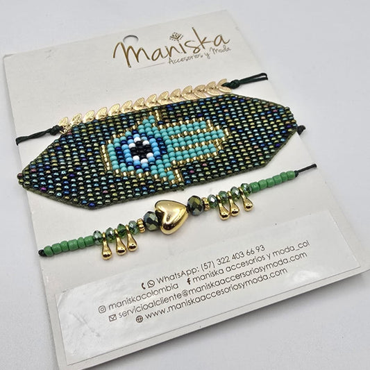 Multi Pulsera Ojo Turco