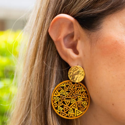 Aretes madera