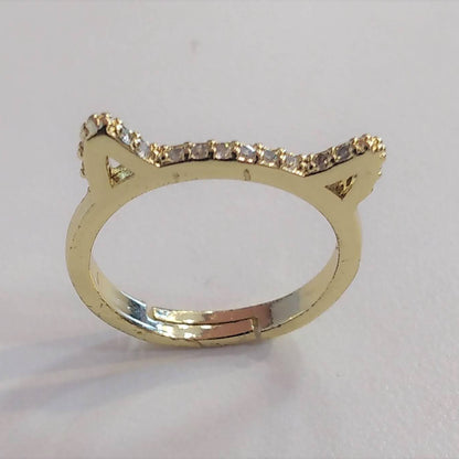 Anillo Orejas Gatito