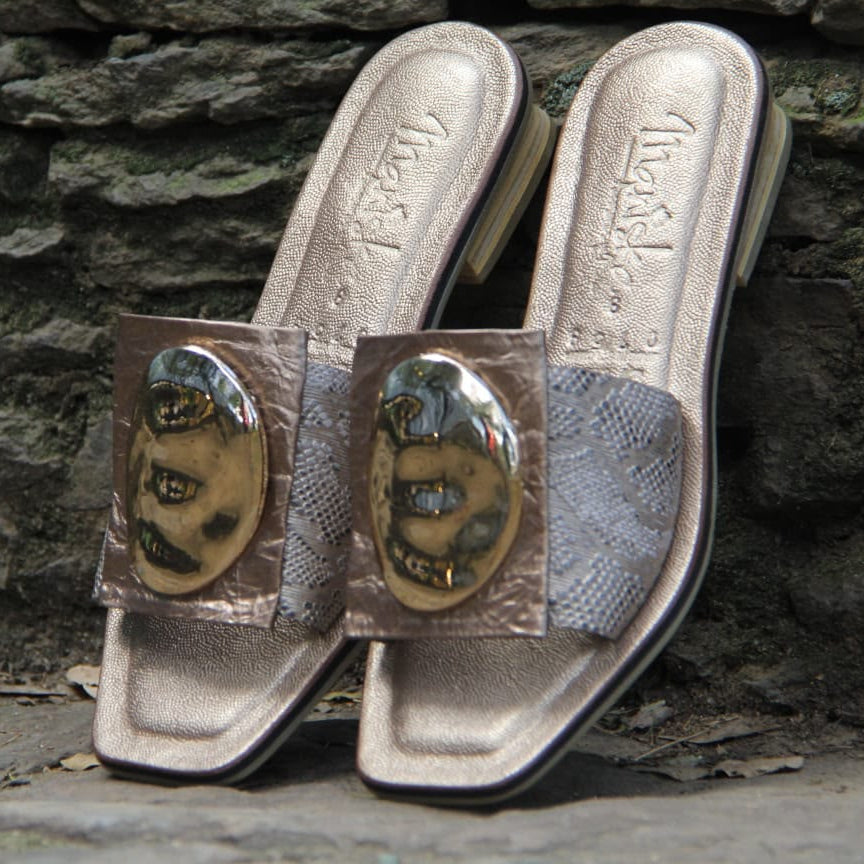 Sandalia Mila Gold