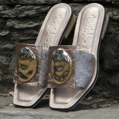 Sandalia Mila Gold