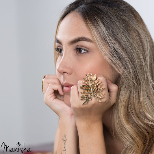 Anillo Hoja